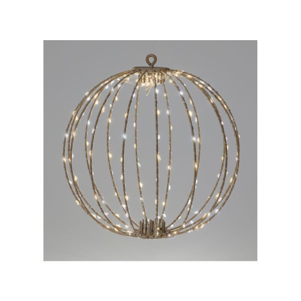 KORISTEPALLO Led-valoilla, 3 kokoa