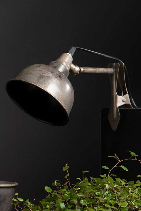 Klipsivalaisin ruoste 15x25cm