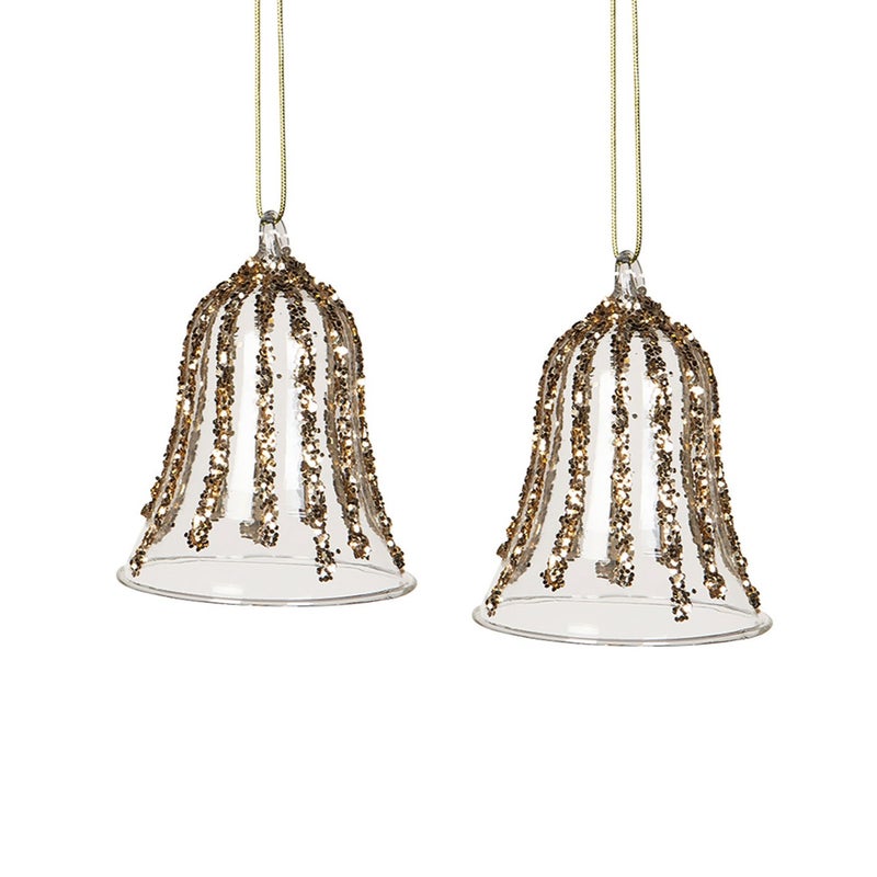 Kirkas lasikello 6,2x8,4cm