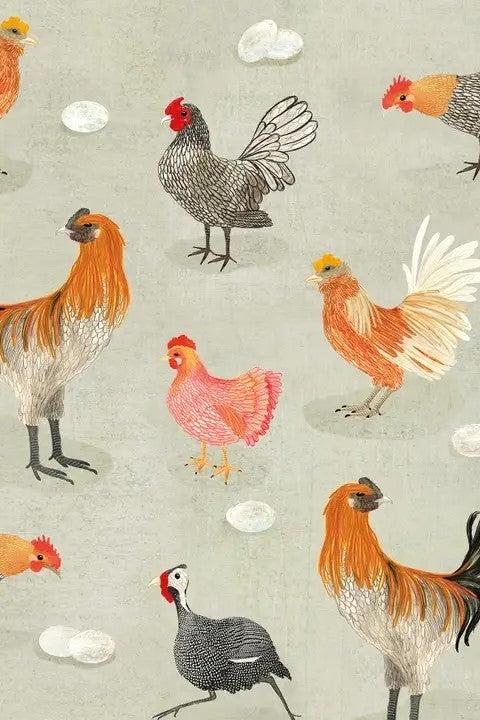 Rooster lautasliinasetti 20kpl 33x33cm