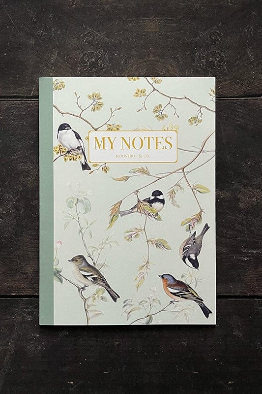 Garden Birds I muistikirja