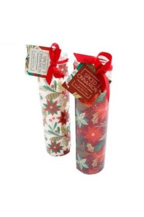 Tuoksukynttil&auml; Joulut&auml;hti kahdessa v&auml;riss&auml;