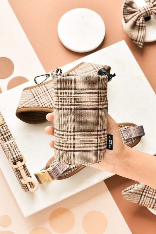 Pup Plaid herkkupussi 9x9x15cm