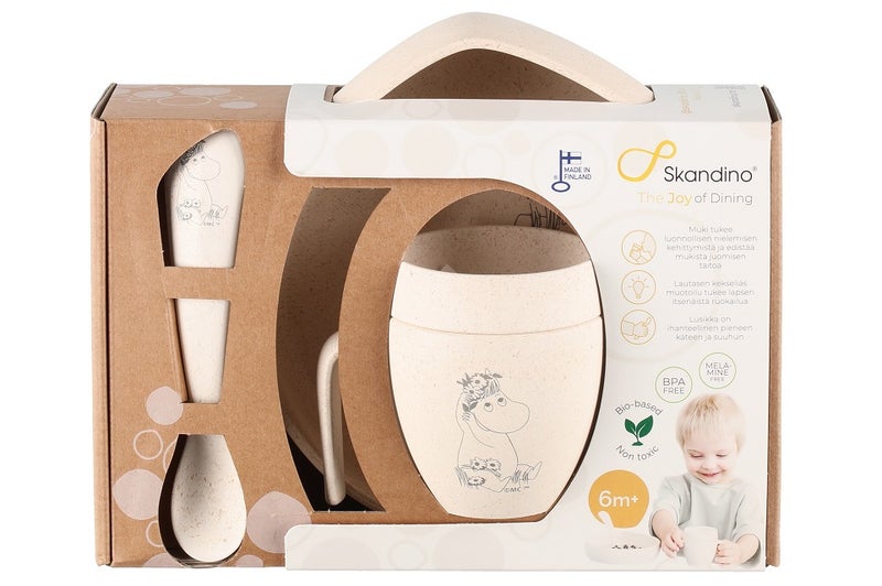 Skandino lasten astiasetti Niiskuneiti