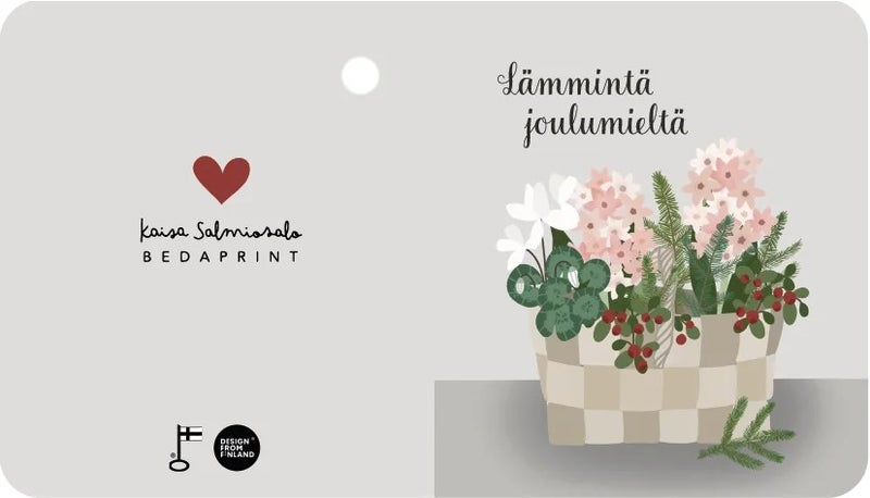 Pakettikortti Joulukori