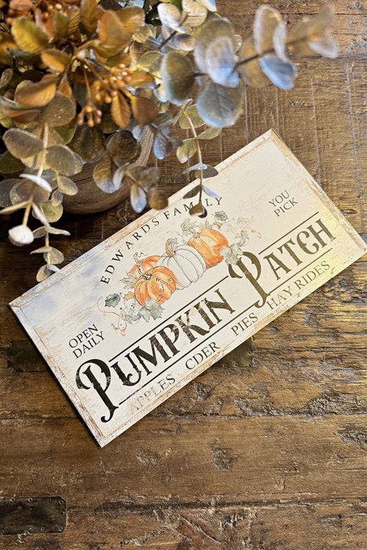 Koristekyltti Pumpkin Patch