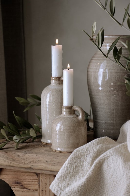 Kynttil&auml;njalka Rustic 8x10cm