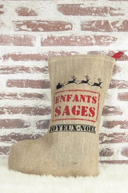 Joulusukka juuttia 56cm