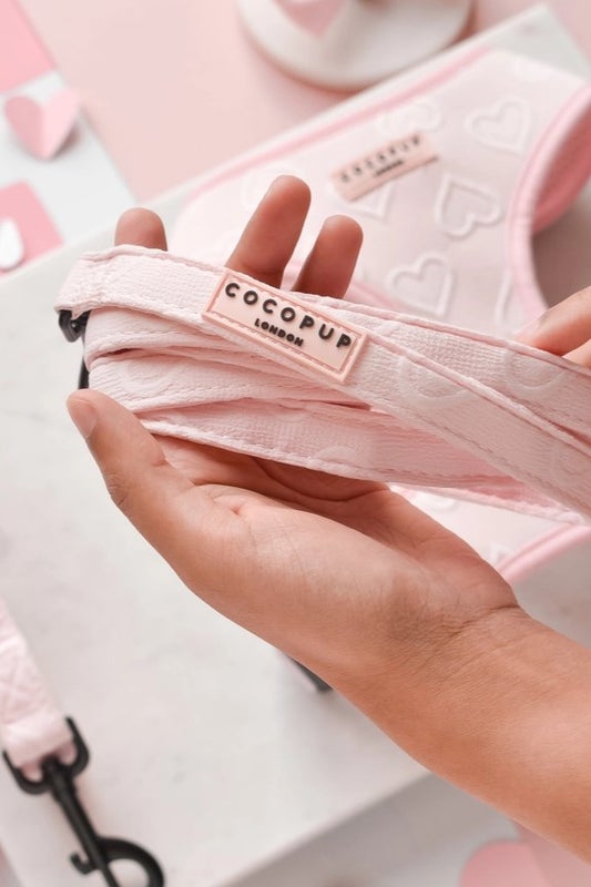 Baby Pink Heart talutushihna 152x2cm